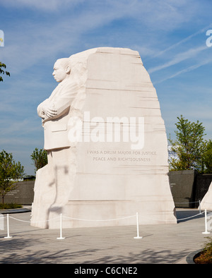Washington, DC - 24 Août : le monument au Dr Martin Luther King à Washington DC est d'être consacré par le président Obama le 28 août 2011. Banque D'Images