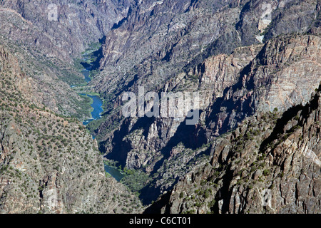 Montrose, Colorado - Parc National Black Canyon of the Gunnison. Banque D'Images