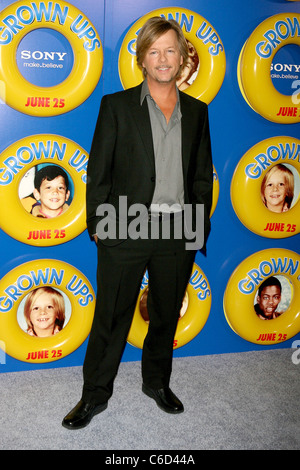 David Spade New York premiere de 'grands' au Ziegfeld Theatre - Arrivées New York City, USA - 23.06.10 Banque D'Images
