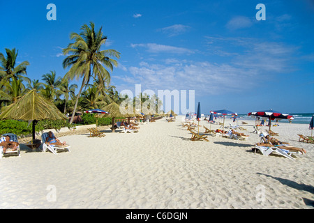 Vom Sandstrand Crown Plaza Hotel, Salalah, plage de Crown Plaza Hotel, Salalah, Oman Banque D'Images