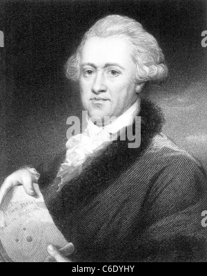 WILLIAM HERSCHEL (1738-1822) astronome britannique d'origine allemande Banque D'Images