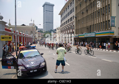 Coureurs à Langkawi Malaisie 2010, Kuala Lumpur, Malaisie, Asie du Sud, Asie Banque D'Images