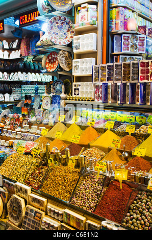 La Turquie, Istanbul, marché aux épices Banque D'Images