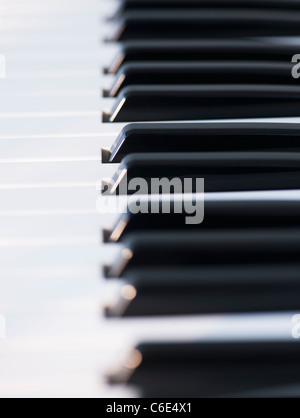 Close up of piano keys Banque D'Images