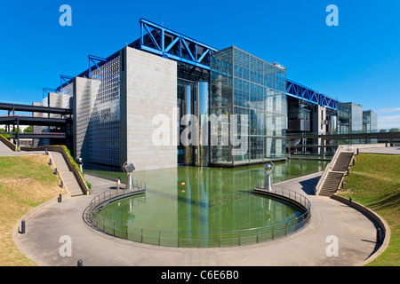 France, Paris (75), la Cité des Sciences et de l'industrie à La Villette Park Banque D'Images