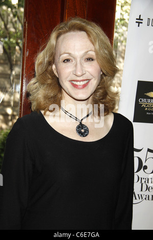 Jan Maxwell Le Drama Desk Award 2010 Candidats réception tenue à La Churrascaria Plataforma. La ville de New York, USA - Banque D'Images