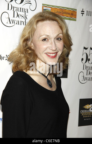 Jan Maxwell Le Drama Desk Award 2010 Candidats réception tenue à La Churrascaria Plataforma. La ville de New York, USA - Banque D'Images