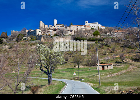 Village de Bargeme Banque D'Images