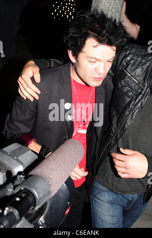 Deryck Whibley, laissant Trousdale nightclub à Hollywood (Los Angeles, Californie - 07.05.10 KOKOPIX Banque D'Images