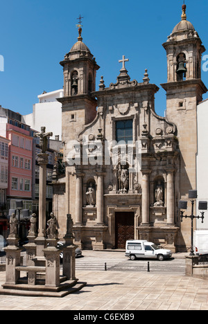 Eglise de Saint George - Eglise de San Jorge Banque D'Images