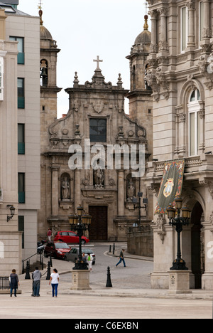 Eglise de Saint George - Eglise de San Jorge Banque D'Images