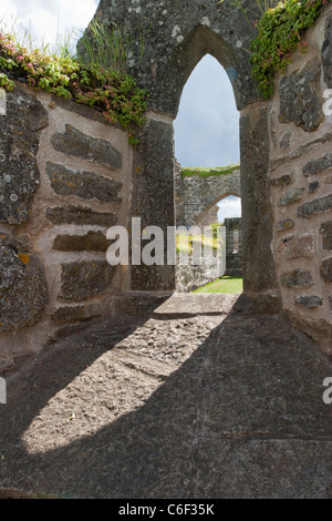 Gudhem Abbey ruins, en opération de 1152 à 1529, était un couvent bénédictin d'abord en Suède, et plus tard Banque D'Images