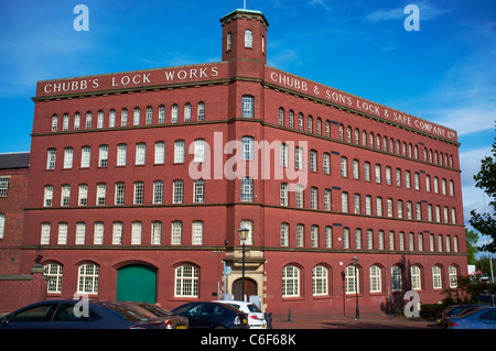 L'ancienne écluse Chubb bâtiment maintenant connu sous le nom de Light House Wolverhampton UK Banque D'Images