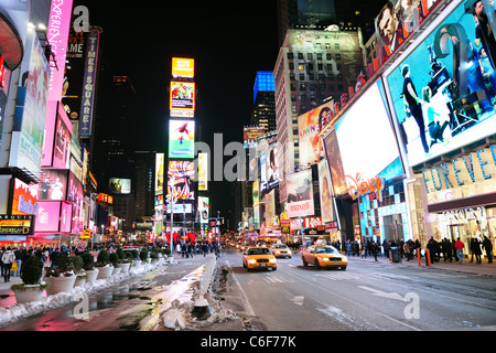 New York City Times Square Banque D'Images