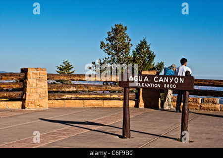 Agua Canyon signer le Parc National de Bryce Canyon Banque D'Images