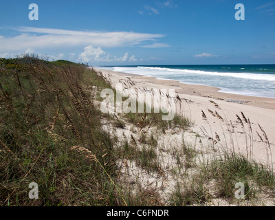 Ponce de Leon, site d'atterrissage à Melbourne Beach sur la côte Est de la Floride Banque D'Images