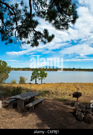 Duplessy Lake est un petit lac situé sur le Anderson Mesa 20 miles (32 km) au sud-est de Flagstaff. Banque D'Images