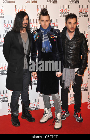 Vous Le Style ELLE Awards 2010 au Grand Connaught Rooms - Arrivées Londres, Angleterre - 22.02.10 Banque D'Images