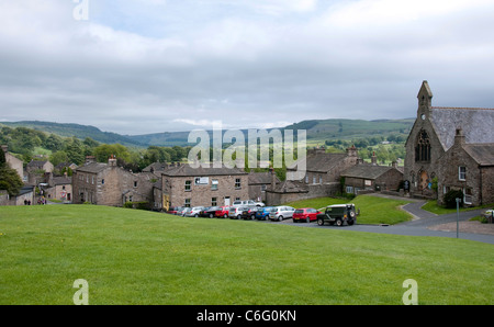 Le village de Reeth, North Yorkshire Angleterre UK Banque D'Images