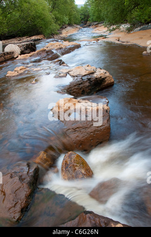 Le Wath Wain Falls de Keld, Swaledale North Yorkshire Angleterre UK Banque D'Images