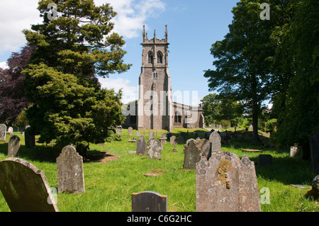 L'église St Andrews dans Aysgarth, North Yorkshire Angleterre UK Banque D'Images