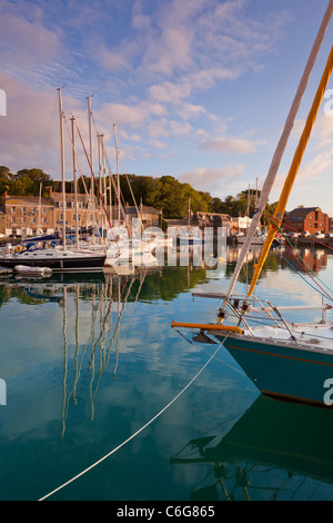 Port de Padstow Cornwall UK Banque D'Images