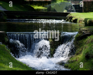 Les Jardins d'Annevoie, Ardennes, Belgique Banque D'Images