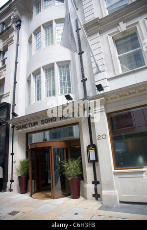 Sanctum Soho Hotel, Boutique Hôtel de luxe 30 chambres, Warwick Street, Soho, West End de Londres. Photo:Jeff Gilbert Banque D'Images