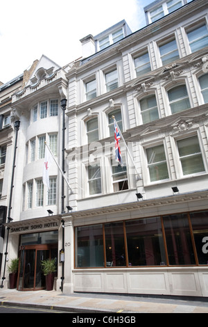 Sanctum Soho Hotel, Boutique Hôtel de luxe 30 chambres, Warwick Street, Soho, West End de Londres. Photo:Jeff Gilbert Banque D'Images