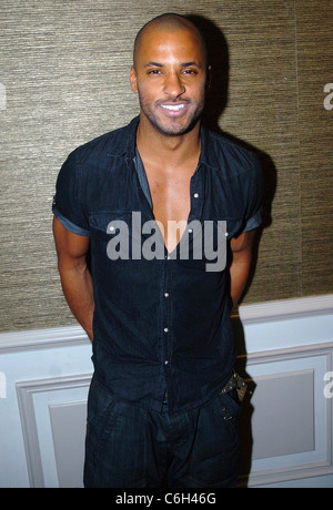 Ricky Whittle à la Banque discothèque le comté de Down, Irlande du Nord - 06.03.10 Banque D'Images