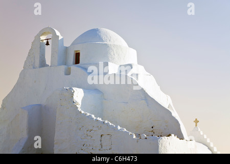 Église de Panagia Paraportiani, Mykonos (Hora), îles Cyclades, Grèce, Europe Banque D'Images
