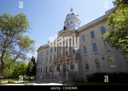 Collège universitaire de Saint-Boniface Winnipeg Manitoba canada quartier français Banque D'Images