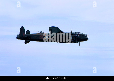 La Battle of Britain Memorial Flight Lancaster Banque D'Images