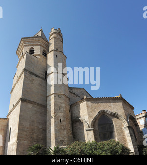 Sainte Madeleine, Béziers en Languedoc Roussillon, Languedoc, France Banque D'Images