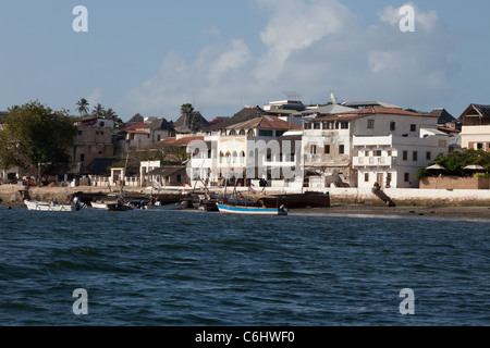 La ville de Lamu, l'île de Lamu, Kenya, Africa Banque D'Images