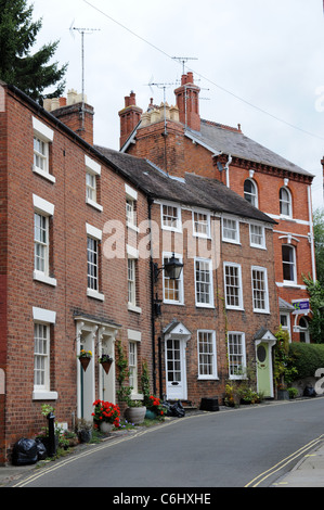 Maisons de village à Belmont Shrewsbury Shropshire England Uk Banque D'Images