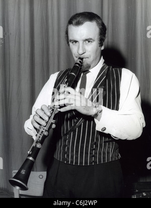 ACKER BILK clarinettiste Anglais vers 1963 Banque D'Images