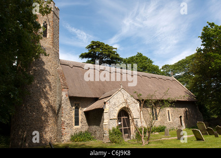 Tous les Saints de l'église paroissiale, Horsey, Norfolk, Angleterre. Banque D'Images