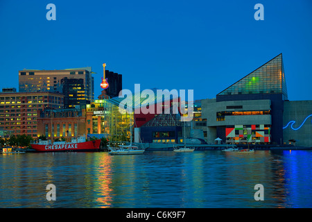 Inner Harbor, Baltimore, Maryland, USA Banque D'Images