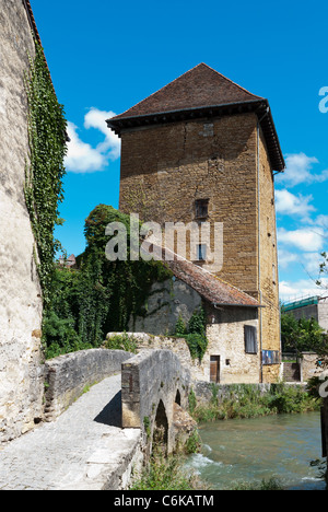 Tour Gloriette sur la commune de Arbois dans France Banque D'Images