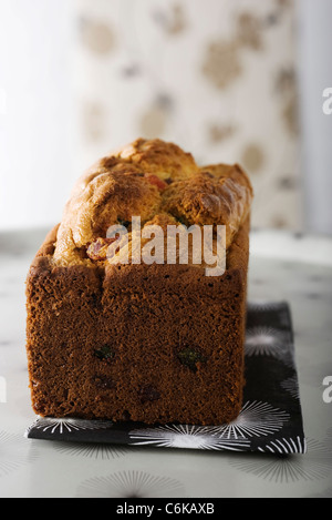 Gâteau aux fruits au gingembre Banque D'Images