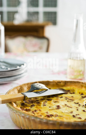 Quiche lorraine Banque D'Images