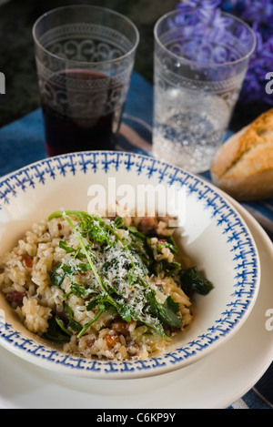 Risotto à la courge musquée Banque D'Images