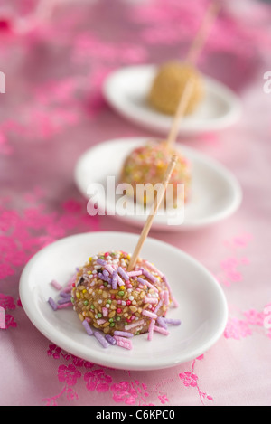 Boules de riz gluant Banque D'Images