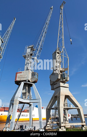 Harbour, Hambourg, Allemagne Banque D'Images