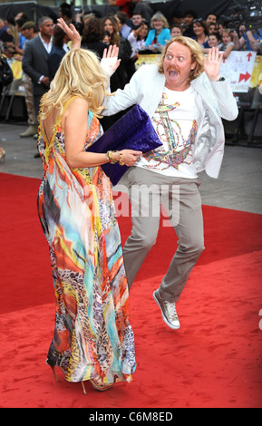 Liz McClarnon et Leigh Francis l'usure - UK film premiere tenue à l'Odeon Leicester Square - Londres, des arrivées Banque D'Images