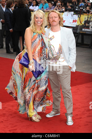 Liz McClarnon et Leigh Francis l'usure - UK film premiere tenue à l'Odeon Leicester Square - Londres, des arrivées Banque D'Images