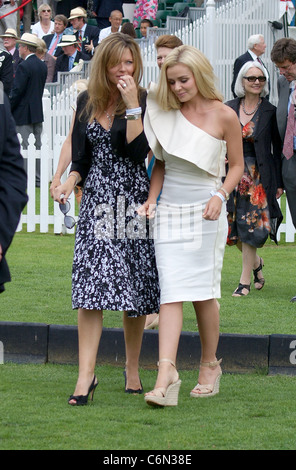 Katharine Jenkins Le Cartier International Polo Day au Guards Polo Club, Windsor Great Park, Egham Berkshire, Angleterre - Banque D'Images