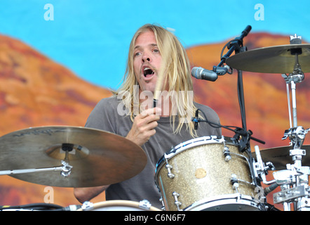 Taylor Hawkins Wireless Festival tenu à Hyde Park. Londres, Angleterre - 02.07.10 Daniel Deme Banque D'Images