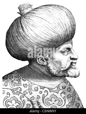 HAYREDDIN BARBAROSSA (c 1478-1546) l'amiral Ottoman Banque D'Images